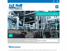 Tablet Screenshot of jehall.com